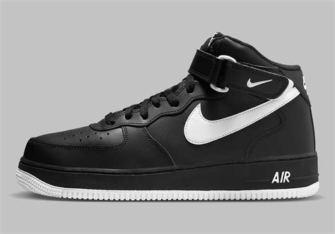 nike air force mid 1 zwart maat 43|air force 1 mid top.